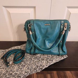 Rebecca Minkoff Large Cupid Azure Leather Purse